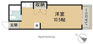 大松庚午ビル【3階】の間取り
