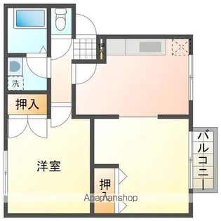 メゾン瀬戸B棟【2階】の間取り