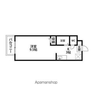 名古屋インターマンション【1階】の間取り
