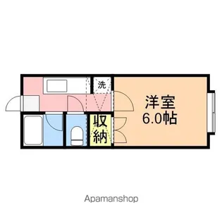メゾンタッセル【102号室】の間取り