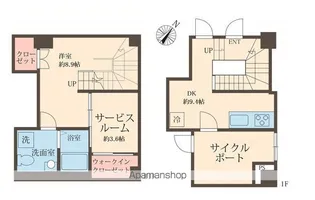 スフィア日本橋富沢町【1階】の間取り