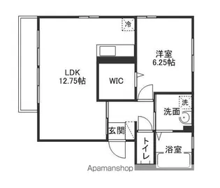 グランシャリオ高柳【2階】の間取り