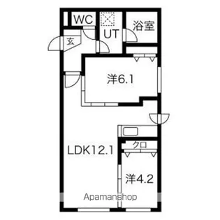 BALBONI表参道(バルボーニ表参道)【4階】の間取り