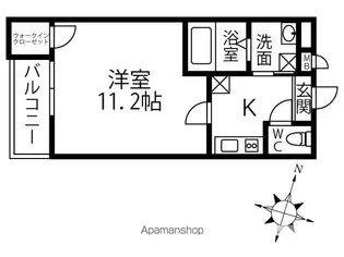 フジパレス聖ヶ丘【303号室】の間取り