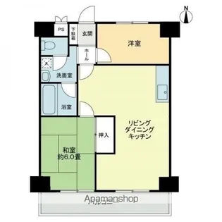 グランドメゾン松島【2階】の間取り