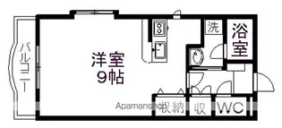 パストラーレ見瀬【201号室】の間取り