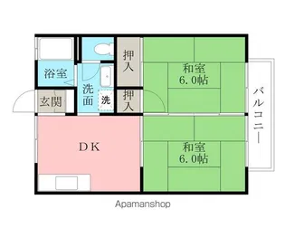プレジール小鯛【1階】の間取り