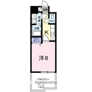 BEL FIORE 壹岐【2階】の間取り