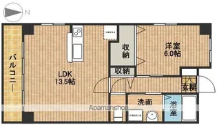 ピュアー【3階】の間取り