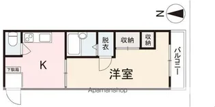 江郷第一ビル【4階】の間取り