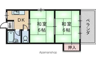 第一めぐみマンション【207号室】の間取り