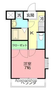 FLAT’Sセイエイ【201号室】の間取り