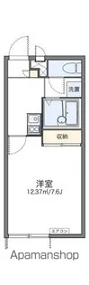 レオパレスランド諸岡【1階】の間取り