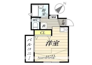 ジェミニ桜坂【2階】の間取り