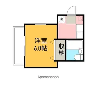 ニュートラッドハウス【2階】の間取り