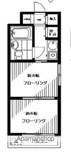 エトワール武蔵境【4階】の間取り