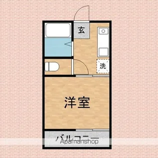 ハイツシバタ【2階】の間取り