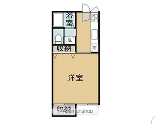 フロイデンハイムⅢ【202号室】の間取り