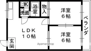 RESIDENCE EXCELLE【2階】の間取り