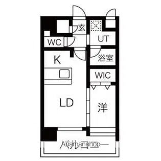 パグーロ城西【7階】の間取り