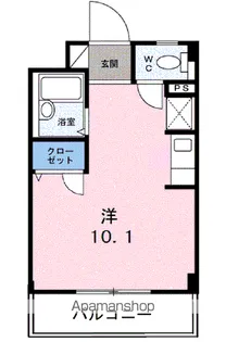 ヴァリエファジマンション【3階】の間取り