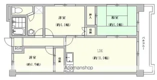 ライムライト【2階】の間取り