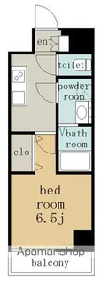 SーRESIDENCE名駅北ALESIA(アレシア)【4階】の間取り
