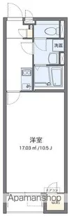 クレイノウィスタリア参番館【205号室】の間取り
