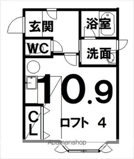 ピュア6条【B号室】の間取り