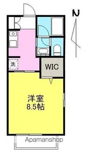 ディアス西町【1階】の間取り