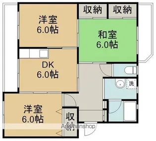 メゾン・ド三軒橋【1階】の間取り