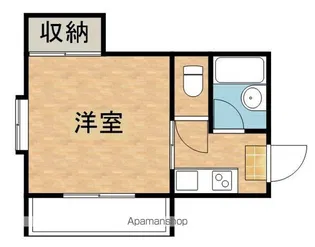 アーバン寿【207号室】の間取り