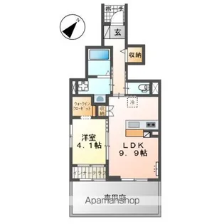 パレハ・サイ【1階】の間取り