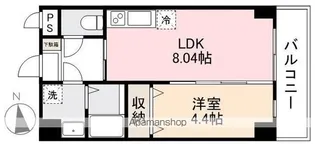 GRAND FOREST【404号室】の間取り