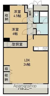 アーバンコート中須賀弐番館【5階】の間取り