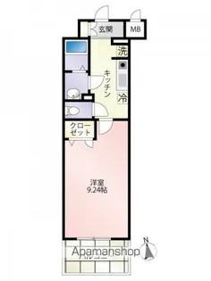 第30友建ビル【202号室号室】の間取り