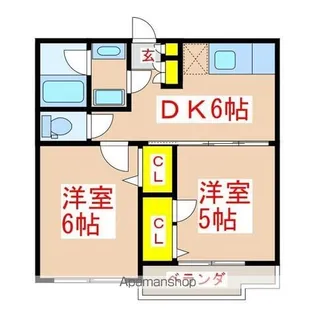 さくらヒルズ壱番館【1階】の間取り