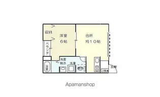 ベルクカネキ【2階】の間取り