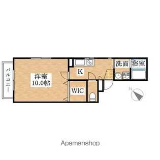 ルーセントハウスM【1階】の間取り