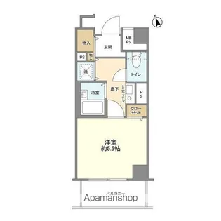 OLIO南阿佐ヶ谷【5階】の間取り