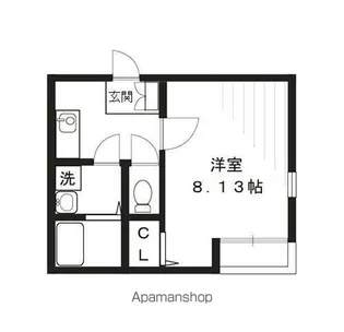 プレアデス【102号室号室】の間取り