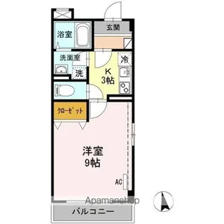 パストラルパンド【3階】の間取り