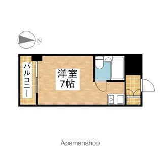 パリーマンション【3階】の間取り