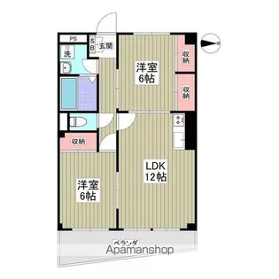 エルタウンⅠ【2階】の間取り