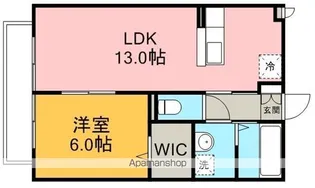 オークガーデン M【2階】の間取り