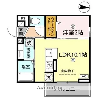 KOHRYU【205号室】の間取り