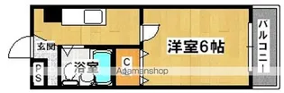 サンロワール北野田【2階】の間取り
