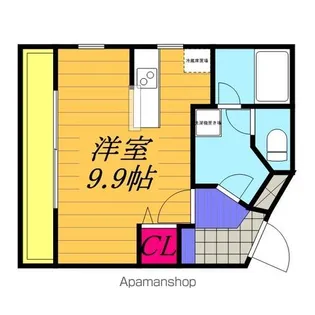 プリュム(PLUME)【3階】の間取り