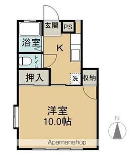 稼ぐ家姫Y3号【201号室】の間取り