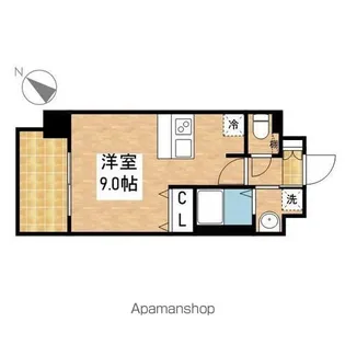 プレサンス新栄リミックス【904号室】の間取り